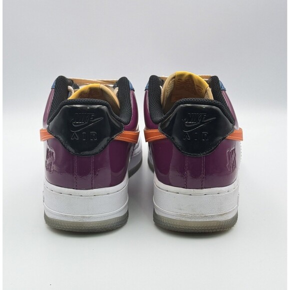 Nike Undefeated x Air Force 1 Low Total Orange Size 8.5 DV5255-400